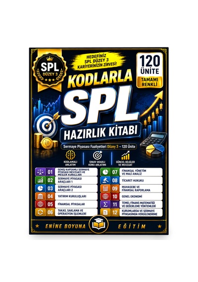 Kodlarla Spl Sermaye Piyasası Lisanslama Düzey 3 Hazırlık Kitabı