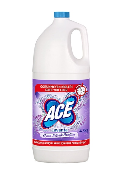 Ace Çamaşır Suyu 4 L Lavanta Tekli