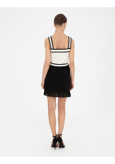 Pierre Cardin Kadın Siyah Etek Dokuma 50284024-vr046 Siyah