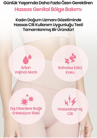 Krem Dokulu Nazik Kadın İntim Temizleme Köpüğü Atopalm Maternity Care Mild & Soothing Feminine Wash