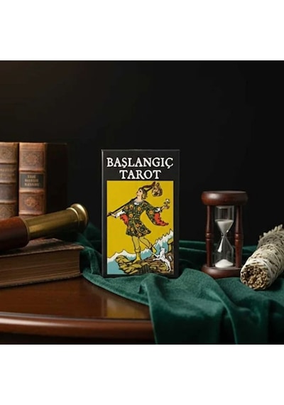 Başlangıç Tarot Seti - Klasik Rider Waite Tasarımı - Türkçe Kılavuz Kitapçıklı Tarot Destesi 78 Kart