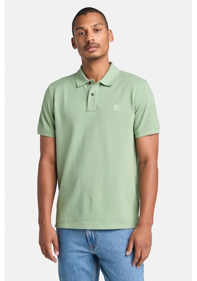 Timberland Mıllers Rıver Pique Yeşil Erkek Kısa Kol T-shirt 000000000102256914 Yeşil