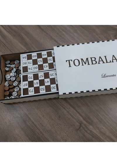 Lavanta Tasarım Tombala 24 Kartlı