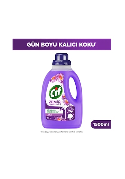 Cif Zemin Temizleyici Lotus 1500 Ml Tekli