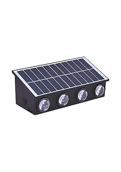 Helios Hs 5876 Solar Led Aplik 20w 3200k Gün Işığı Siyah