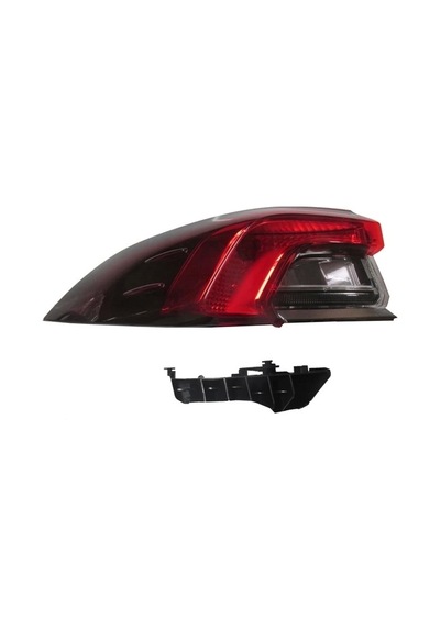 Toyota Corolla 2019-2024 Dış Stop Lambası Sol Kırmızı - Ledsiz - Braketli Led Duyulu E Marklı Casp