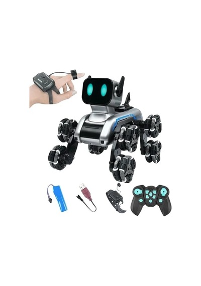 Uzaktan Kumandalı Akrobat Robot, Müzikli Ve Işıklı