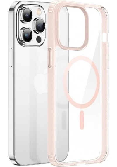 Dux Ducis Clin Mag Series İphone 14 Pro 6.1 Magsafe Uyumlu Manyetik Silikon Kılıf- 5775 Gri