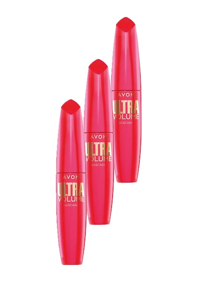 Avon True Colour Ultra Volume Lash Magnify Maskara 3'Lü Set