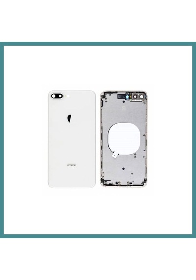 Trendexa Apple iPhone Uyumlu 8 Plus Uyumlu Kasa Kapak Beyaz Mac 08037681