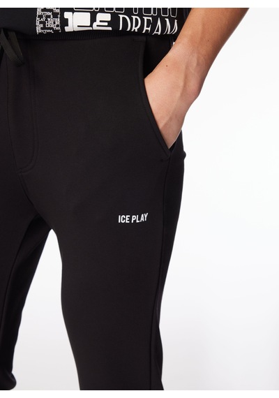 İce Play Siyah Erkek Eşofman Altı 24eu1m0b011p417 Jersey Trousers