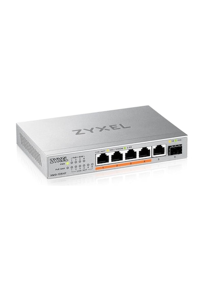 5-port Poe 2.5g Multi-gig Unmanaged Switch 4x Poe++ 60w İle 70w 1x 10g Sfp+ Masaüstü Vey