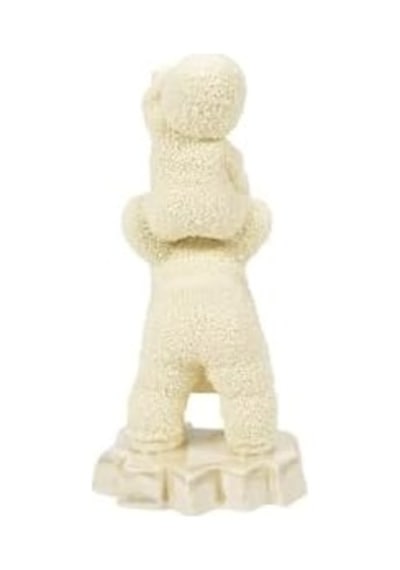 Department 56 Snowbabies Polar Shores Tell Me What You See Heykelcik, 13,59 Cm, Çok Renkli
