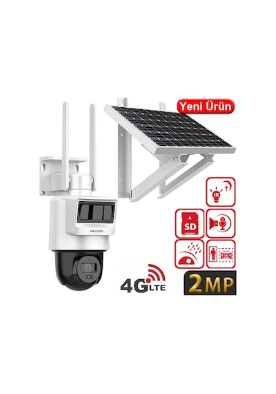 Hıkvısıon Ds-2de2c200ıwg-k/4g/c05s10 2mp Ir 4g 512gb Solar Güneş Enerji Destekli Ip Pt Kamera Hıkvısıon Ds-2de2c200ıwg-k/4g/c05s10 2mp Ir 4g 512gb Solar Güneş Enerji Destekli Ip Pt Kamera