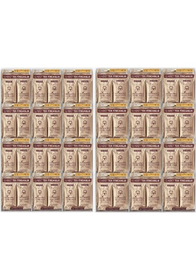 Düğün Paketi Türk Kahvesi Tek Fincanlık 12x6 Gr 24'lü Türk Kahvesi