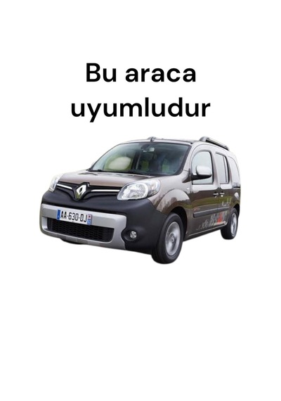 Renault Kangoo 2009-2018 Pandizot Bagaj Rafı Siyah