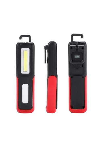 Dht 220 Lümen Şarjlı Led Fener Led Çalışma Lambası Siyah