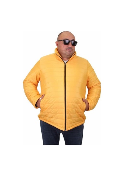 Starbattal Büyük Beden Jessica Su Itici Mont 22820 Hardal - 4Xl Hardal