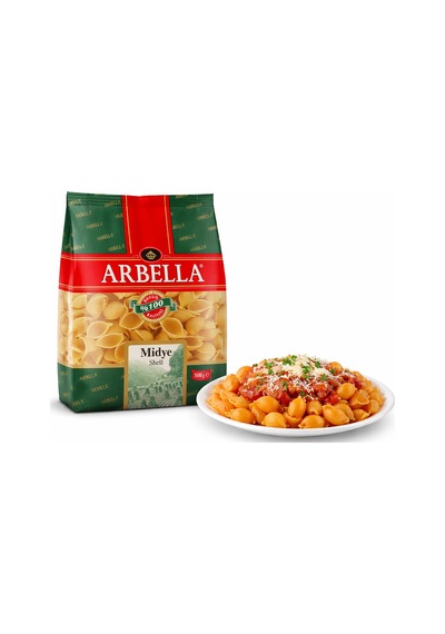 Arbella Midye Makarna 500 Gr X 10 Adet