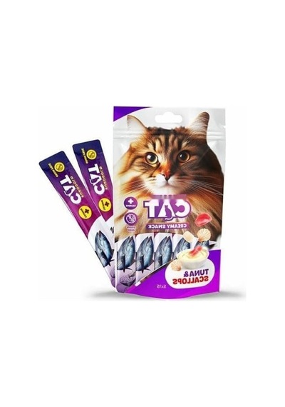 Kaliteli Kedi Ödül Maması - Ton-deniz Tarağı 5x15 Gr
