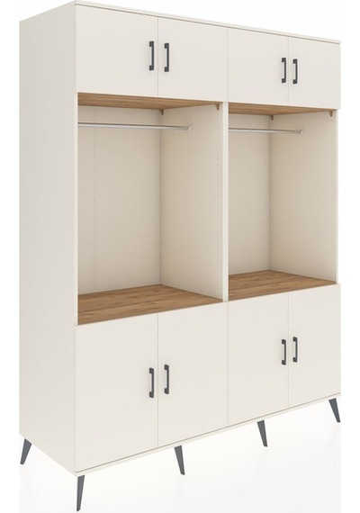Kronos Gardrop 10 Raflı 8 Kapaklı 2 Askılı 176x59x221 Aytaşı-aytaşı/çam Aytaşı/çam Kronos Gardrop 10 Raflı 8 Kapaklı 2 Askılı 176x59x221 Aytaşı-aytaşı/çam Aytaşı/çam