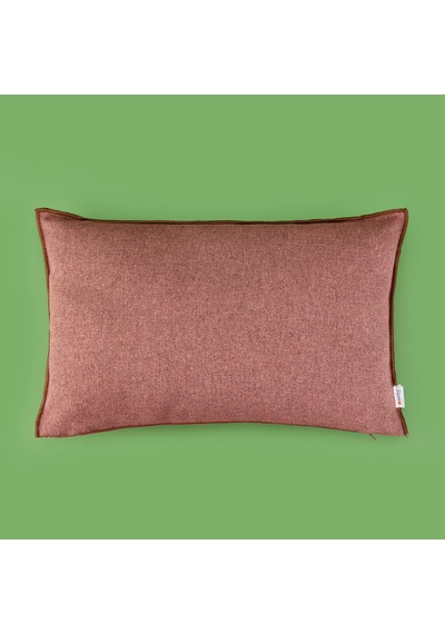 Soft Oras Kırlent - Kiremit - 35x55 Cm Çok Renkli
