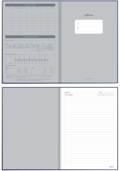 Kraft Ofis Defter Çizgili Kırmızı