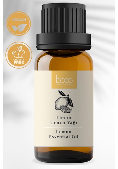 Boco Born In Cosmetics %100 Saf Limon Uçucu Yağı 10 ML