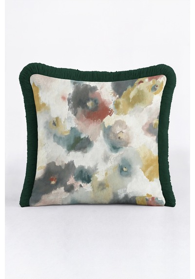 Soyut Çiçek Sanatsal Saçaklı Yastık Kılıfı-suluboya Floral Gri Yeşil Lacivert Püsküllü Kırlent Kılıf Buzlu Ufuk Opal Soyut Çiçek Sanatsal Saçaklı Yastık Kılıfı-suluboya Floral Gri Yeşil Lacivert Püsküllü Kırlent Kılıf Buzlu Ufuk Opal