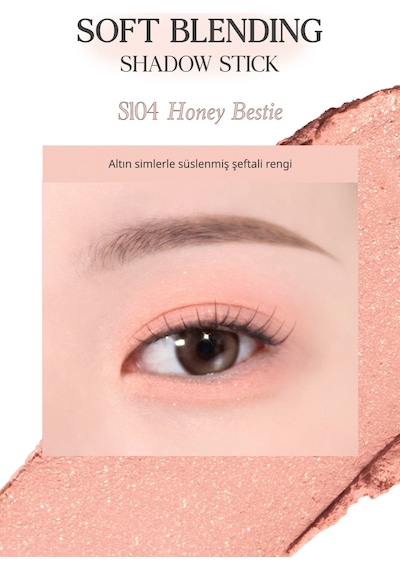 Clio Soft Blending Shadow Stick S104 Honey Bestie