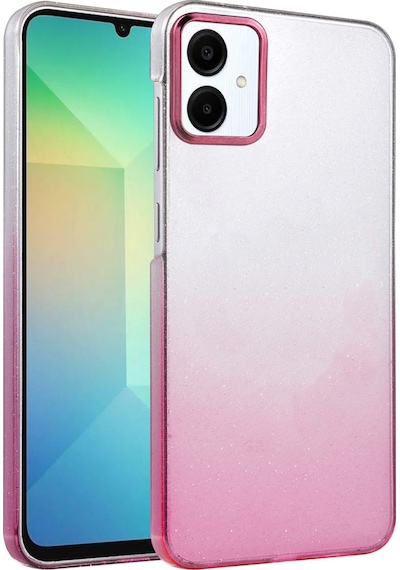 Samsung Galaxy A06 Uyumlu Glossy Kapak - Pembe