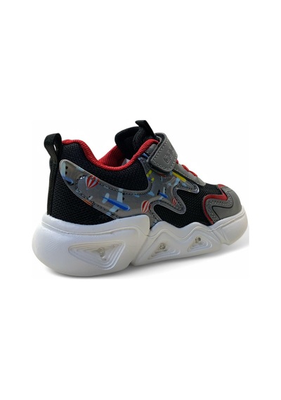Cool Zeta Çocuk Hafif Işıklı Sneaker Siyah