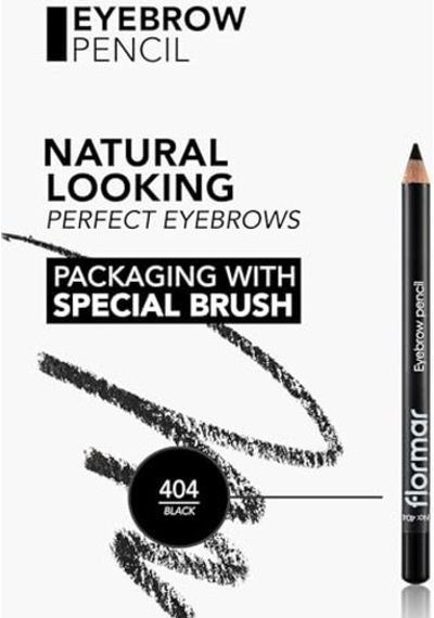 Flormar Kaş Maskarası Ve Kaş Farı - Eyebrow Pencil 404 Black 8690604109449 47000046 00