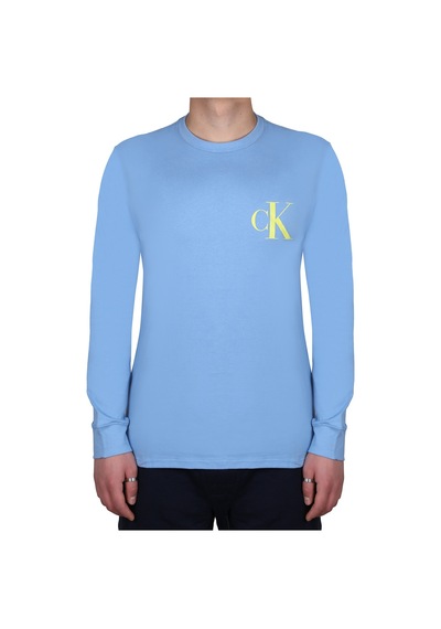 Calvin Klein Calvın Kleın Erkek Sweatshırt 40hm826-430 40hm826-430 Mavi Mavi