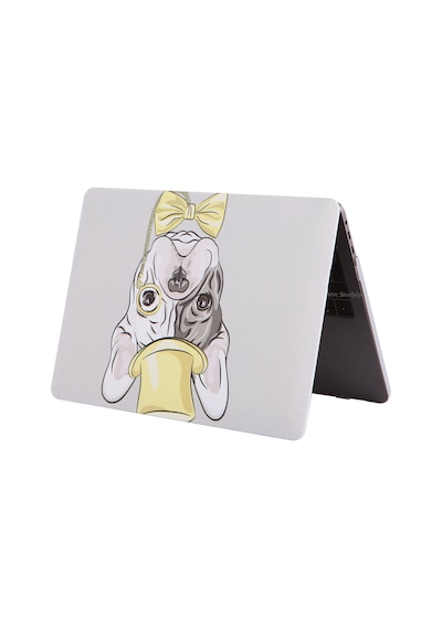 Apple Uyumlu MacBook Air M1 Kılıf 13 İnç Dog02nl Touchıd'li M1 Air A2337 A2179 A1932 İle R-262