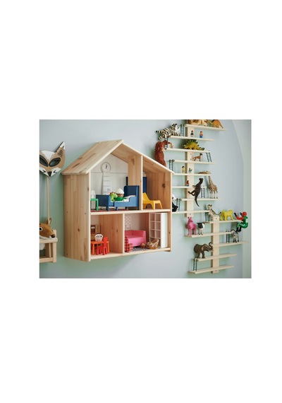 Ikea Flısat Bebek Evi, Huş, 58x22x59 Cm
