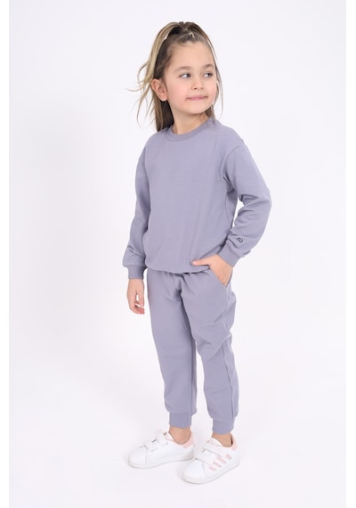 Toontoy Kız Çocuk Baskılı Sweatshirt Kırmızı