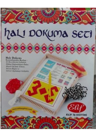 Halı Dokuma Seti I Dokuma Tezgahı Ve Set2