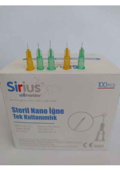 Unimaster Mezoterapi İğnesi 32 G 8 MM 100 Adet
