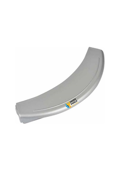 Bosch Uyumlu Çamaşır Makinesi Yarım Ay Kapak Mandal Tutamağı Gri