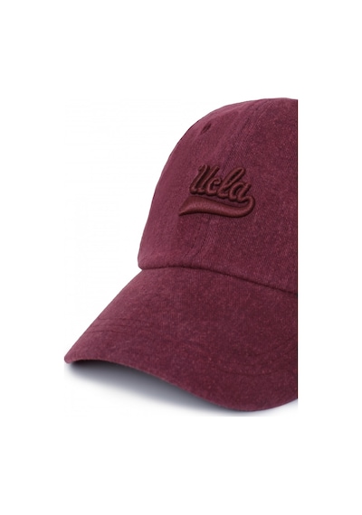 Ucla Fortuno Bordo Baseball Cap Nakışlı Unisex Şapka Bordo