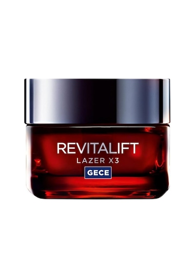 L'Oreal Paris Revitalift Lazer X3   Gece Bakım Kremi 50 ML