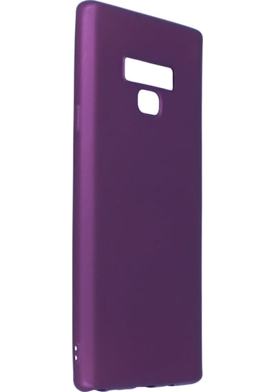 Samsung Galaxy Uyumlu Note 9 Kılıf Esnek Yapılı İnce Standart Ruber Kapak Ryc/first Mürdüm