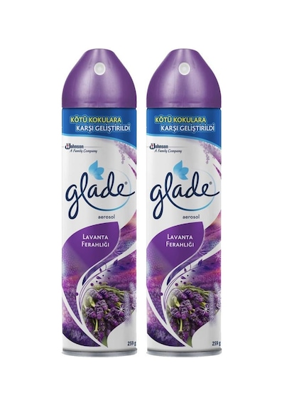 Glade 2'li Aerosol Oda Kokusu Lavanta Ferahlığı 300 ML