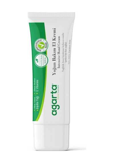 Agarta Doğal Nemlendirici Yoğun Bakım El Kremi -vitamin E Ve B5 - Jojoba, Shea Butter - 20 ML