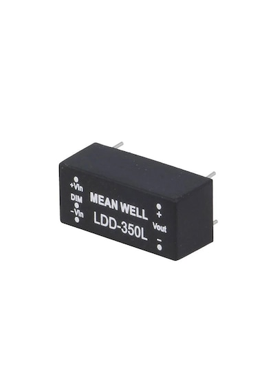 Meanwell Ldd-350l Sabit Akım Çıkışlı Dc-dc Led Driver