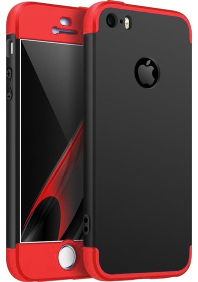 Apple Uyumlu iPhone 5 5S Kilif 3 Parçali 360 Tam Korumali Gkk Kapak 392957653