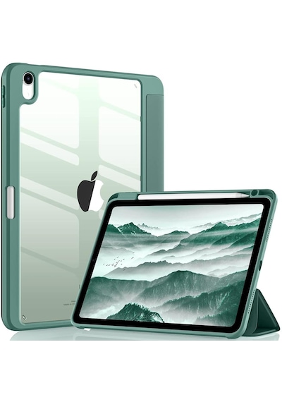 Apple Uyumlu iPad, 7. 8. 9. Nesil 10.2" Kılıf Grafiti Şeffaf Kalem Bölmeli 2019 2020 2021