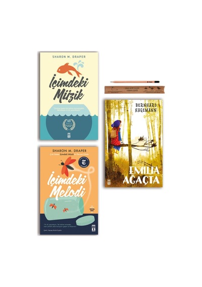 Genç Timaş İçimdeki Müzik - İçimdeki Melodi - Emilia Ağaçta Set 3 Kitap