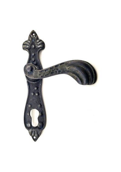 Cntma Antika Tarz Dekoratif Pirinç Mevlana Oda Kapı Kolu - 228x48 Mm, Oksit